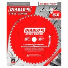 Diablo D1050cf Tooth Steel Demon Cermet 2 Saw Blade Packaging Jpg
