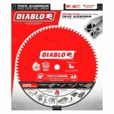 Diablo D1060n Tooth Thick Aluminum Cutting Saw Blade Packaging Jpg
