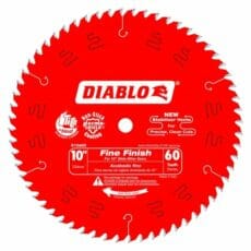Diablo D1060S 10 in. x 60 Tooth Fine Finish Slide Miter Saw Blade