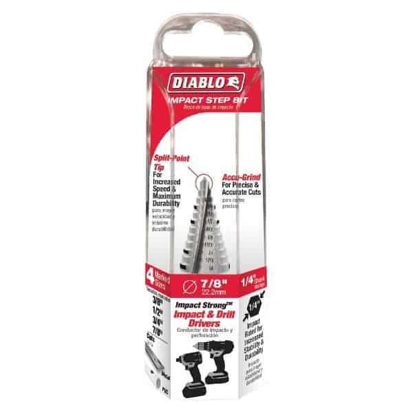 Diablo Dsd0875s12 Impact Step Drill Bit Packaging Jpg
