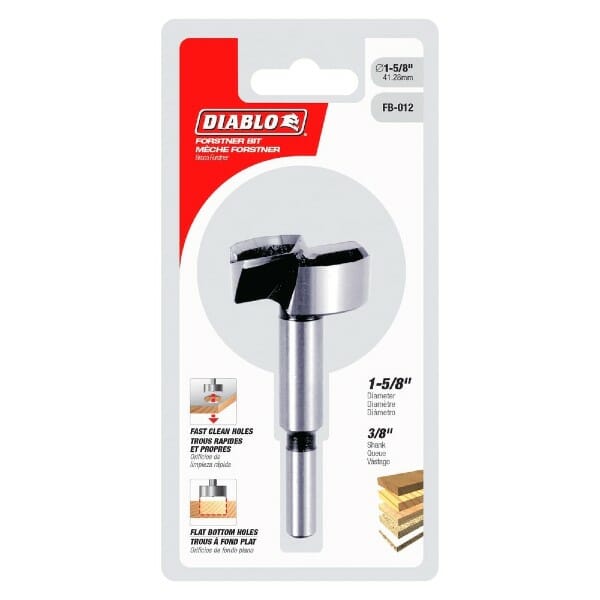Diablo FB012 15/8 in. Forstner Bit