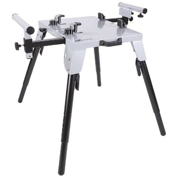 Evolution Chop Saw Stand with Universal Fittings EVOCS2 with Telescopic Arms & Folding Legs