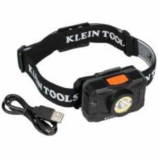 Klein Tools 56414 Rechargeable 2-Color LED Headlamp with Adjustable Strap
