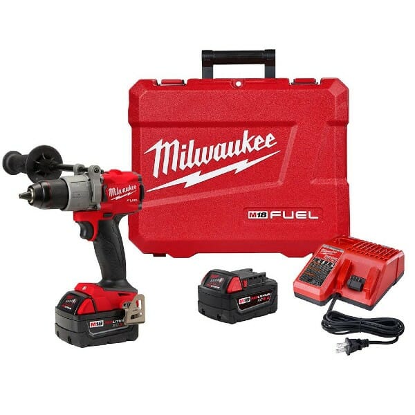 Milwaukee 2804-22 M18 FUEL 1/2 in. Hammer Drill Kit