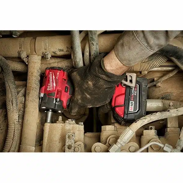 Milwaukee 2854 20 M18 Fuel 3 8 Compact Impact Wrench Wth Friction Ring Usage Pic Three Jpg