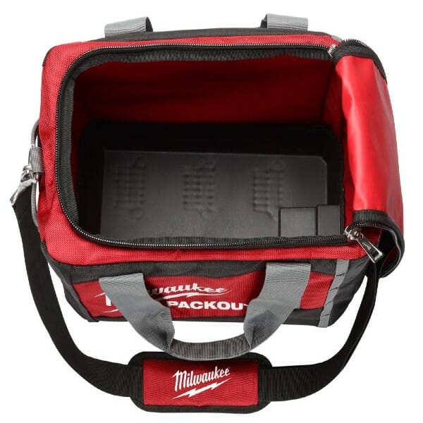 Milwaukee 48 22 8321 Packout 15 In Tool Bag Empty Top View Jpg