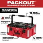 Milwaukee 48 22 8425 Packout Large Tool Box Features Jpeg