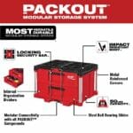 Milwaukee 48 22 8442 Packout 2 Drawer Tool Box Features Jpeg