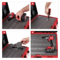 Milwaukee 48 22 8452 Customizable Foam Insert For Packout Drawer Tool Boxes Usage Jpeg