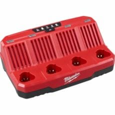 Milwaukee 48 59 1204 M12 Four Bay Sequential Charger Jpg