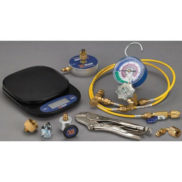 Yellow Jacket 61001 Hydrocarbon Charging Kit Components Jpg