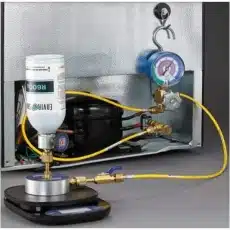 Yellow Jacket 61001 Hydrocarbon Charging Kit In Use Jpg