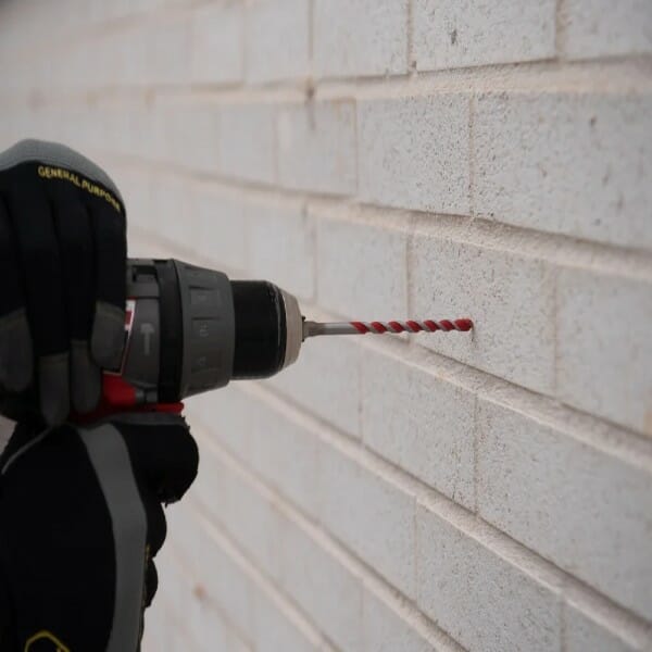 3/8 in. x 10 in. x 12 in. SPEEDemon™ Red Granite Carbide Tipped Hammer Drill Bit Usage