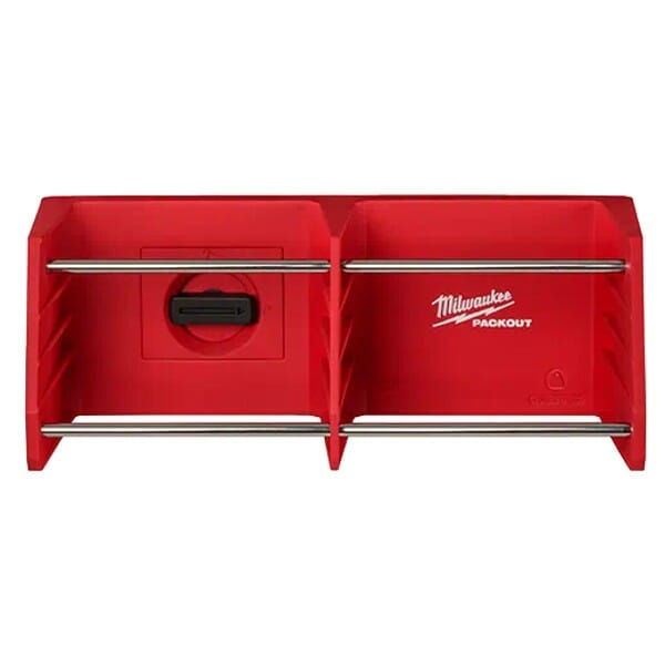Milwaukee 48 22 8340 Packout Tool Rack Usage Front View Jpg