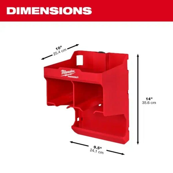 Milwaukee 48 22 8343 Packout Tool Station Usage Dimensions Jpg