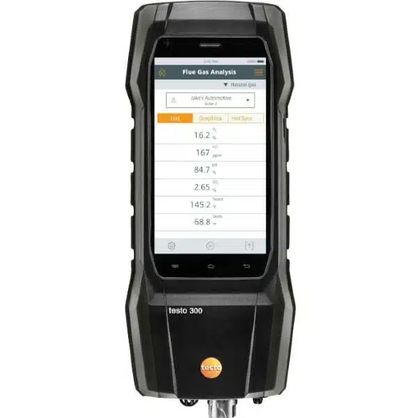 Testo 300 Residential Commercial Combustion Analyzer With Printer 0564 3002 83 Jpg