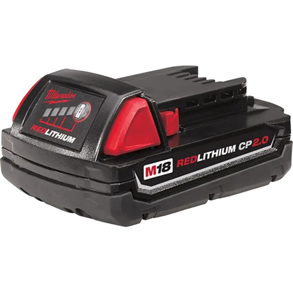 Milwaukee 48 11 1820 M18 Redlithium Cp2 0 Battery Side View