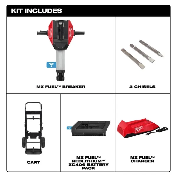 Milwaukee MXF368-1XC MX FUEL Breaker Kit