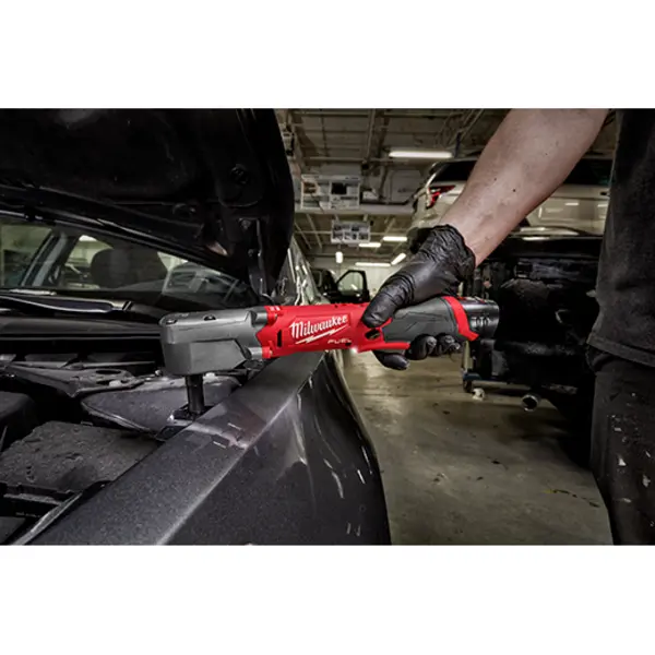 Milwaukee 2564 20 M12 Fuel 3 8 Right Angle Impact Wrench With Friction Ring Bare Tool Usage Car