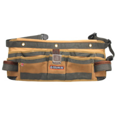 The TA-WB waist tool apron adjusts for different waist and functions as a simple waist tool carrying belt for light duty or bench work.