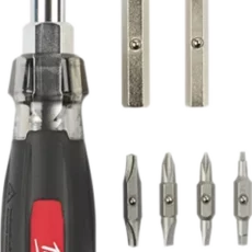 Milwaukee 48 22 2880 13 In 1 Cushion Grip Screwdriver With Ecx Full Set