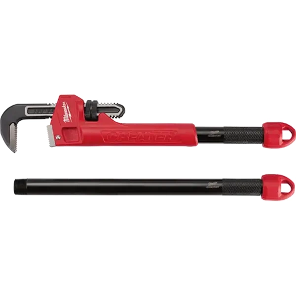 Milwaukee 48 22 7314 Cheater Steel Adaptable Pipe Wrench