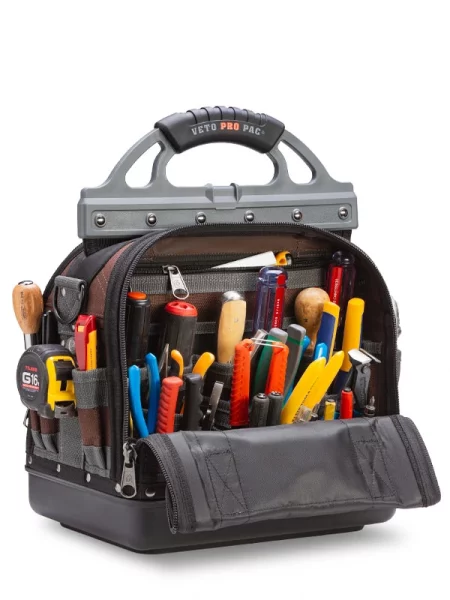 Veto Pro Pac Lc Small Compact Tool Bag Front Compartment Full View