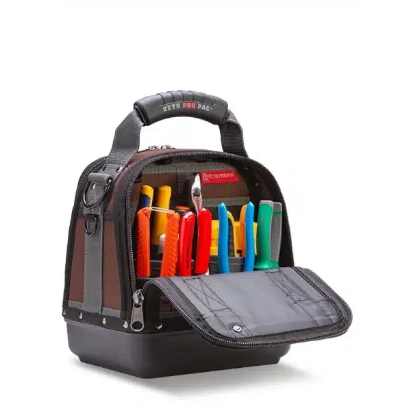 Veto Pro Pac Mc Compact Tool Bag Back Compartment Full View