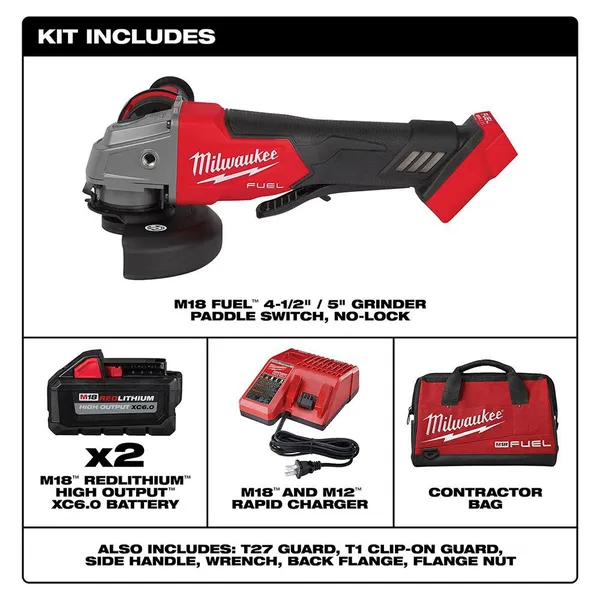 Milwaukee 2880-22 M18 FUEL 4-1/2