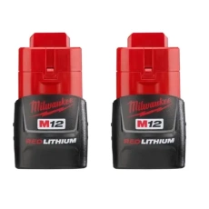 Milwaukee 48-11-2411 M12 REDLITHIUM  Compact Battery Two Pack