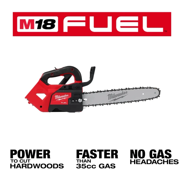 Milwaukee 2826-20T M18 FUEL 14" Top Handle Chainsaw (Tool-Only) - Image 2