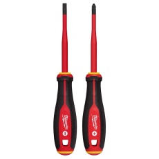 Milwaukee 1000V Insulated Slim Tip Screwdriver Set 2pc