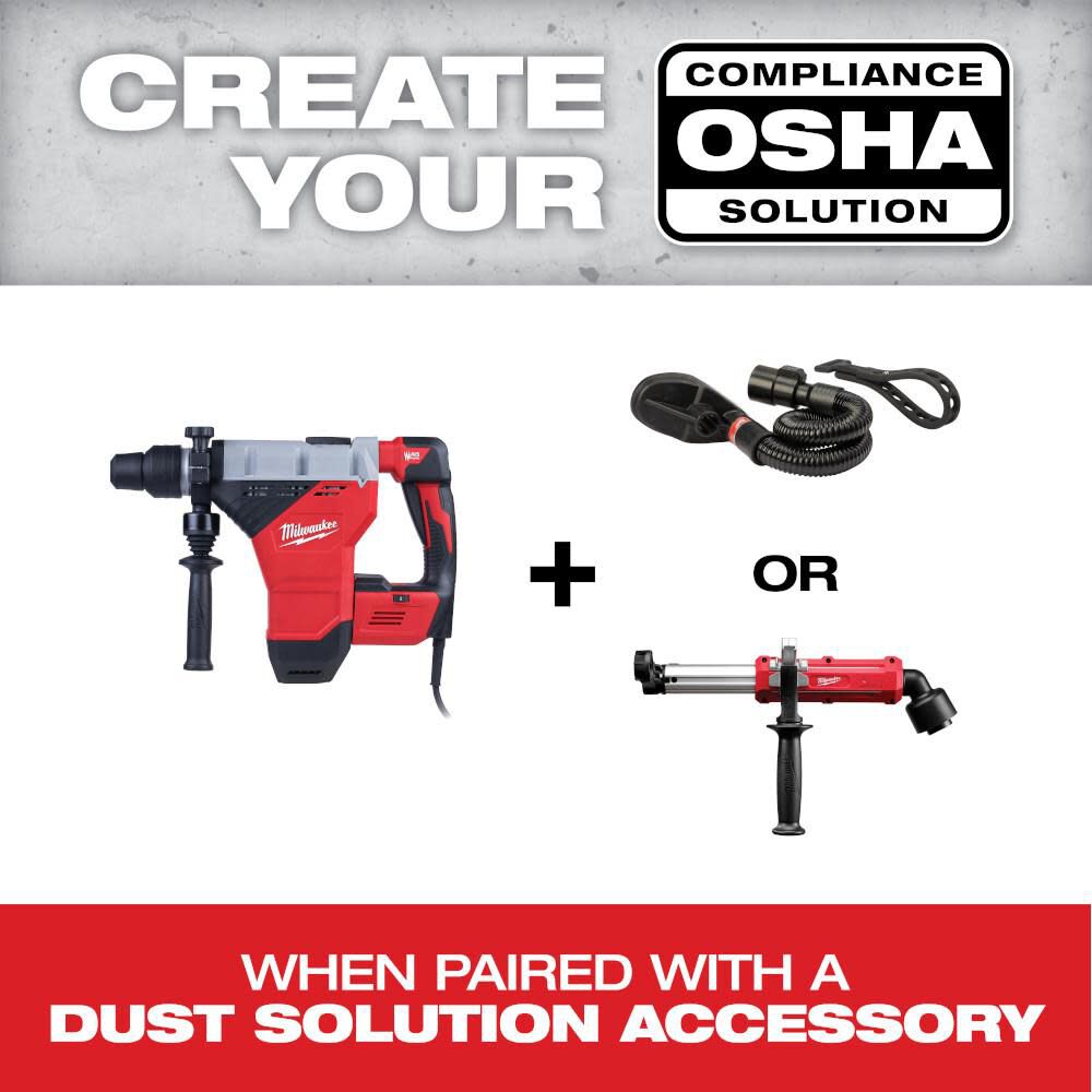 Milwaukee 2 in. SDS Max Rotary Hammer - Image 5