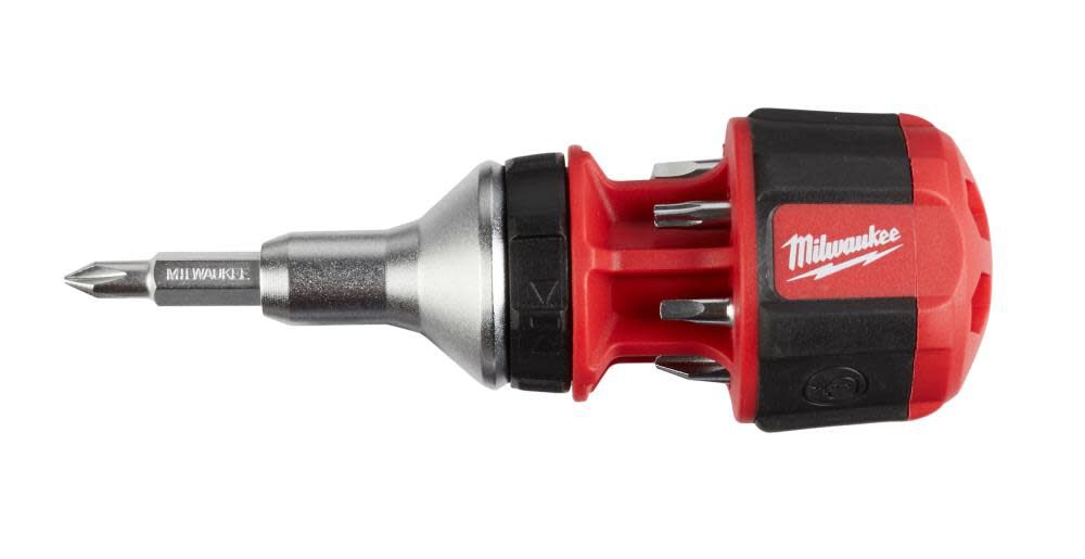 Milwaukee 8-in-1 Compact Ratcheting Multi-Bit Driver - Image 9