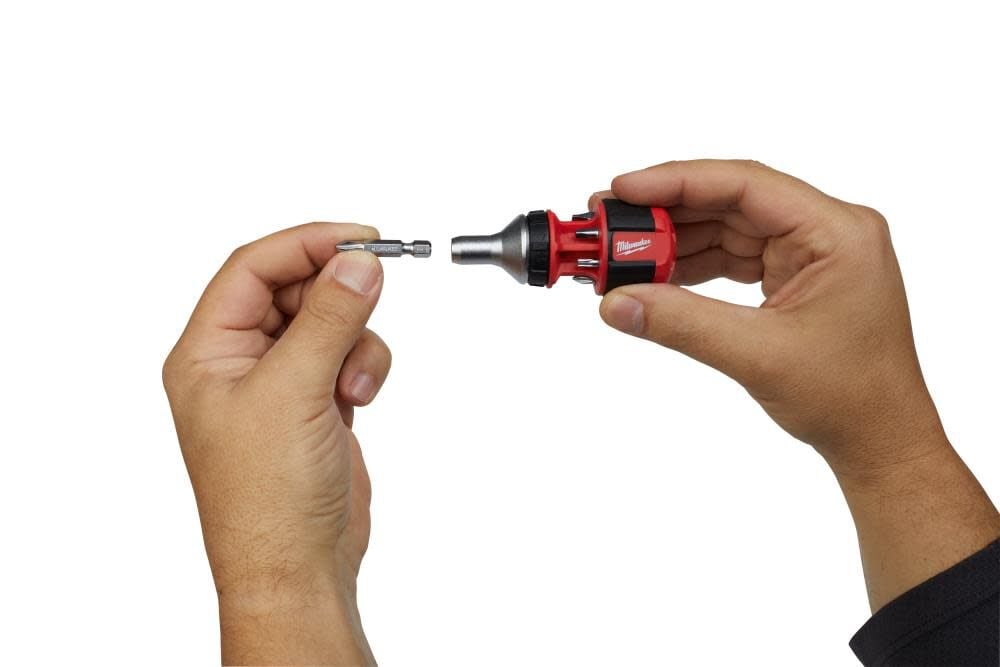 Milwaukee 8-in-1 Compact Ratcheting Multi-Bit Driver - Image 10