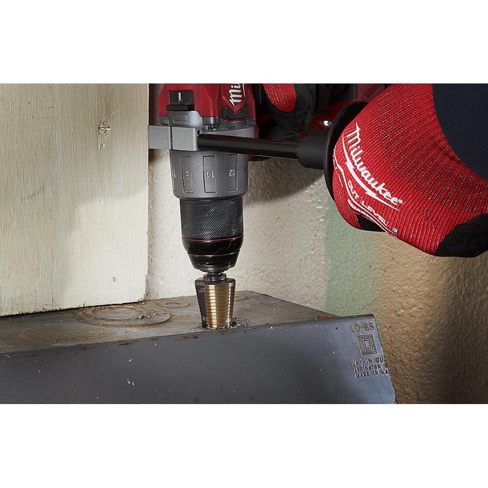 Milwaukee Cobalt Step Drill Bit #9 1/8-1-1/8inch - Image 7