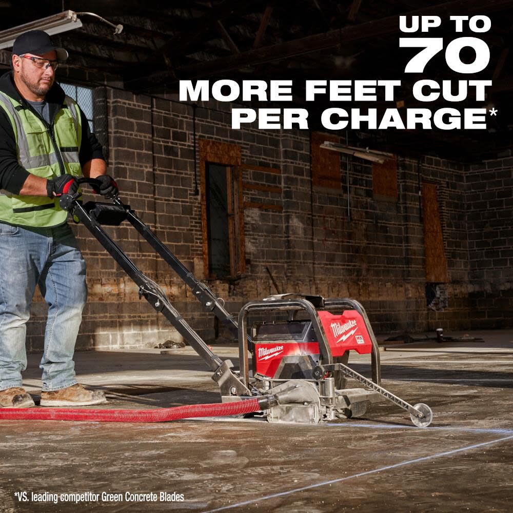 Milwaukee Green 6 in x .100 in Diamond Blade for Green Concrete - Image 5