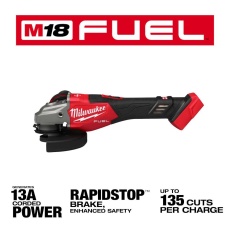 Milwaukee 6142-31 11 Amp Corded 4-1/2" Small Angle Grinder - Paddle Switch No-Lock - View #2
