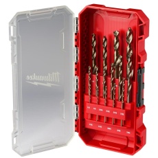 Milwaukee RED HELIX Cobalt Drill Bit Set 15pc