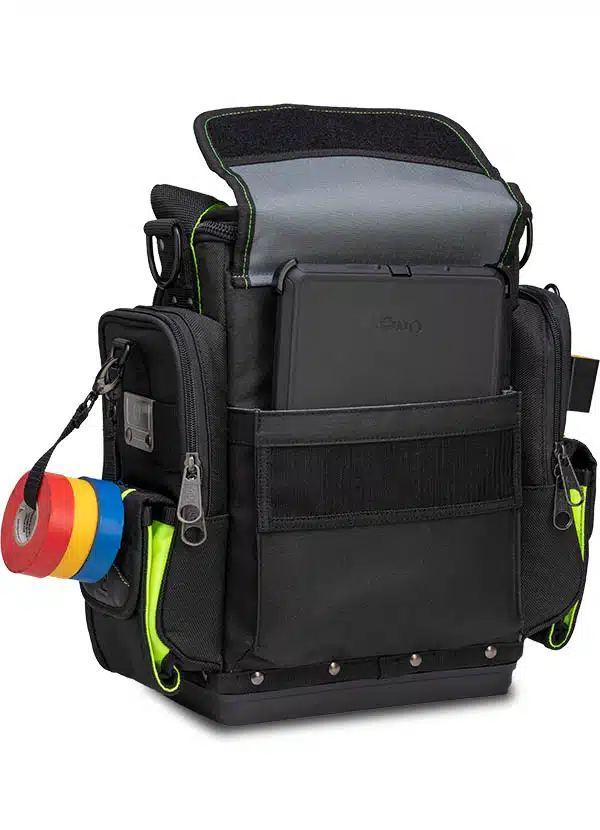The TP-XXL SPECIAL OPS is a closable mid-sized tool pouch in a new black and Hi-Viz yellow color scheme.
