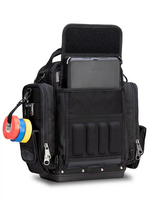 The MB5B Blackout is an all-black extra-large and highly configurable front accessed meter bag.