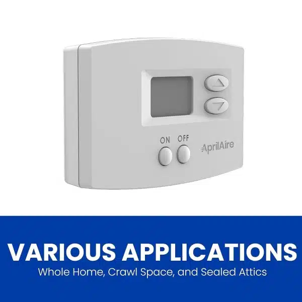 AprilAire 76 Digital Wall Mount Dehumidifier Control – Remote Humidity Control for Whole-House Systems - Image 2
