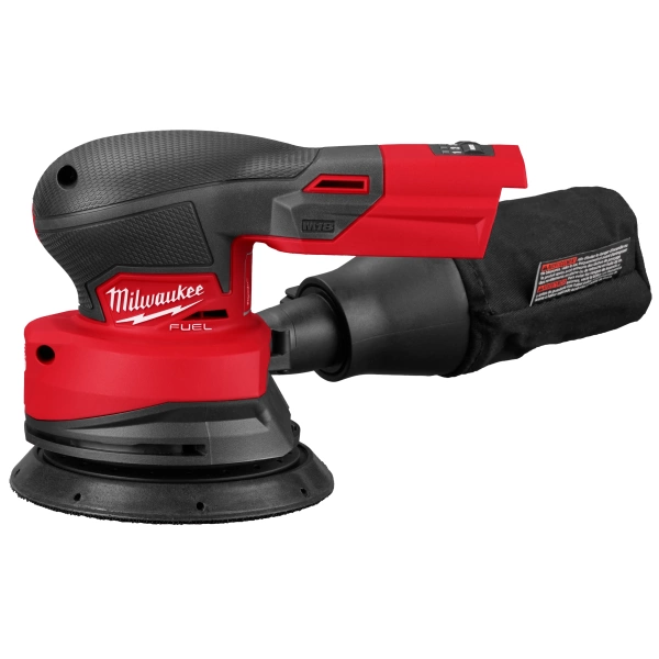 Designed for the professional carpenter, remodeler, and general contractor, our M18 FUEL™ 5” Random Orbital Sander generates the Power for Heavy Stock Removal to sand the toughest materials on site while delivering the Lowest Cordless Vibration at 12K OPM and Up To 95% Dust Collection.