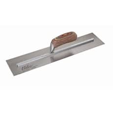 Kraft Tool CFE217 Elite Series Five Star Cement Trowel with Wood Handle, 14 x 4-Inch