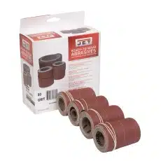 JET — Ready-to-Wrap Abrasive Sandpaper, 16 in, 150 Grit, Pack of 4