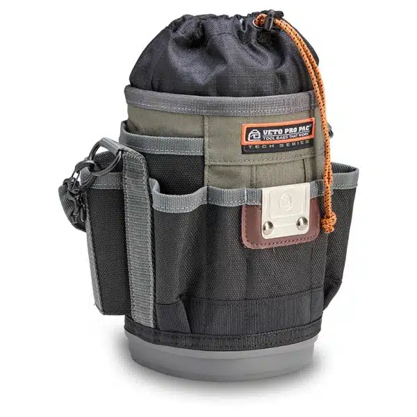 The UB3B is a large, compact utility bag featuring an expandable or closeable cinch-top bulk storage compartment with a with a water/oil resistant interior for easy clean up, perfect for storing hand tools, test equipment, a drill, a water bottle